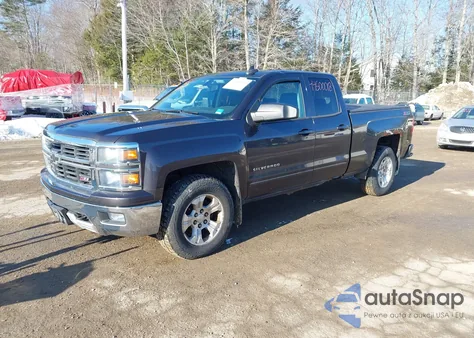 2015 Chevrolet Silverado 1500 2Lt из США, поврежденный, VIN 1GCVKREC1FZ308645